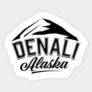 Denali Alaska Sticker